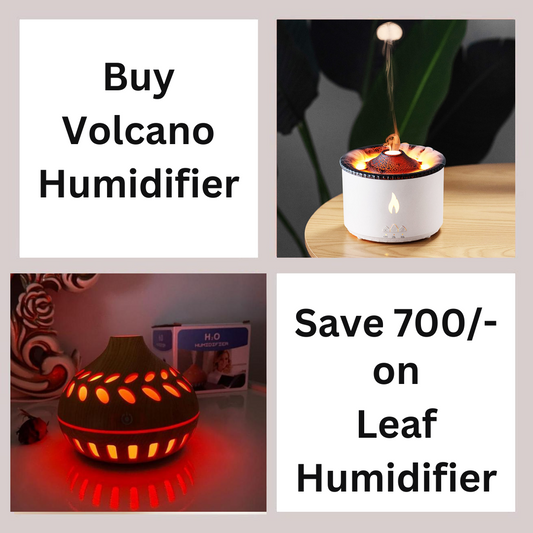 Buy Volcano Humidifier & Get 700 OFF on Leaf Humidifier