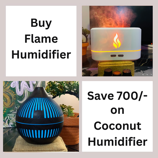 Buy Flame Humidifier & Get 700 OFF on Coconut Humidifier
