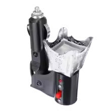 Car Incense Burner Metal Body - With 2 free premium bakhoor(Fragrances)