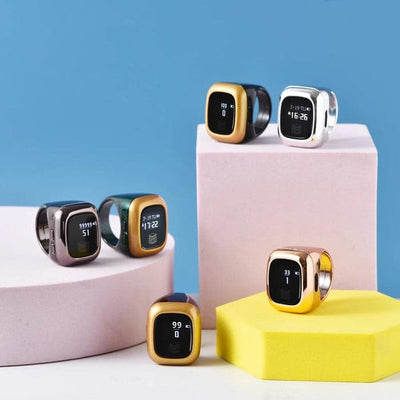 Al Fatiha Zikr Smart Ring |Waterproof Bluetooth Tasbih