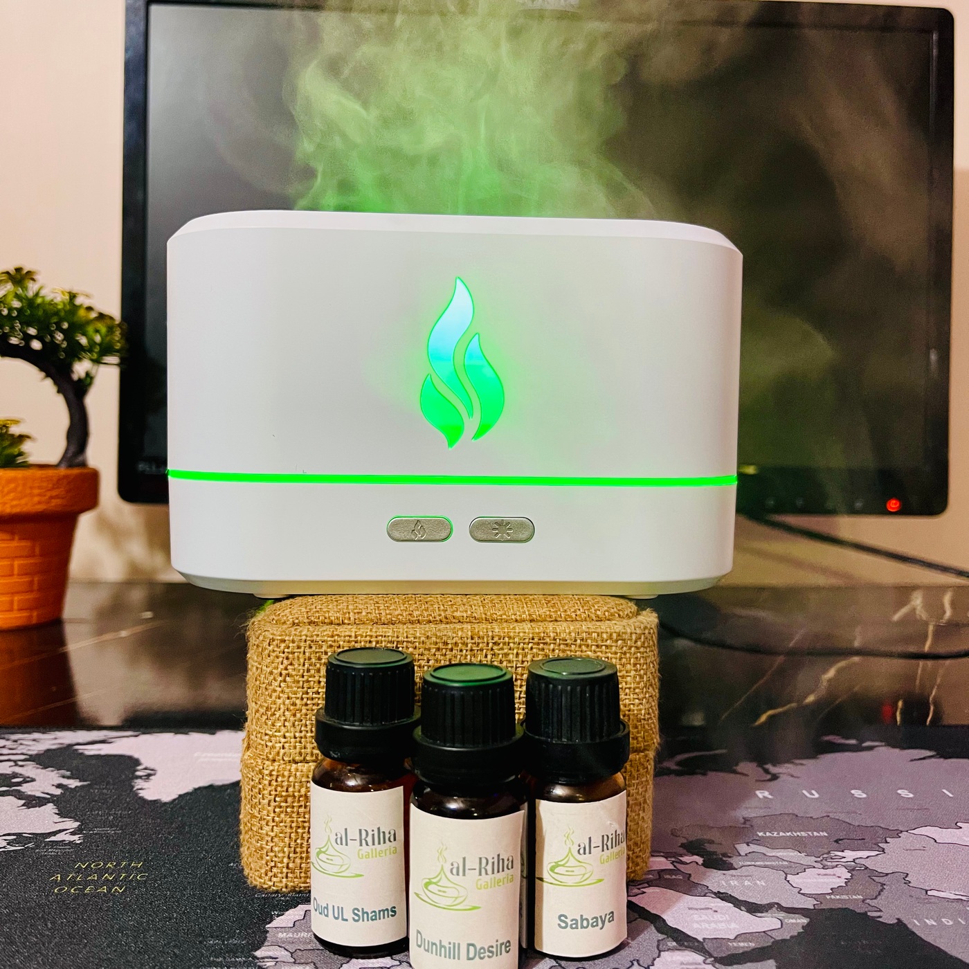 FLAME- HUMIDIFIER