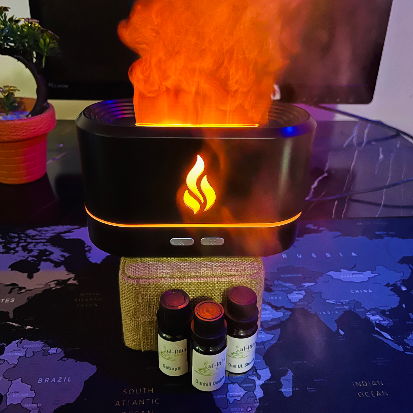 FLAME- HUMIDIFIER
